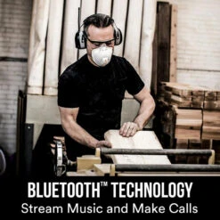 3M Pro Series WorkTunes™ Wireless Bluetooth Earmuff With AM/FM, Call Connect + Streaming (SLC80 27.9dB, Class 5) -Earjobs 076308726539 14168650 83242