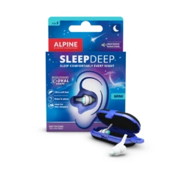Alpine SleepDeep Reusable Sleeping Earplugs -Earjobs 111211 1