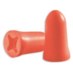 Box - Super Soft Small Orange Uncorded Ear Plugs Uvex Com4-Fit (200 Pairs | SLC80 22dB, Class 4)