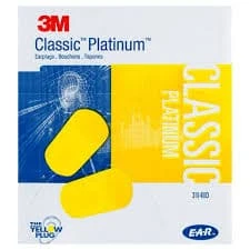 Box - 3M™ E-A-R™ Classic™ Platinum™ Uncorded Earplugs (200 Pairs | Pillow Pack | SLC80 23dB, Class 4) - Image 3
