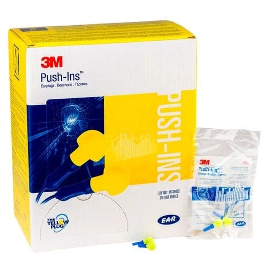 Box - 3M™ E-A-R™ Push-Ins™ Uncorded Earplugs (200 Pairs | SLC80 23dB, Class 4) - Image 3
