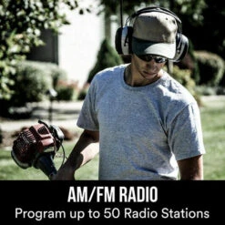 3M Pro Series WorkTunes™ Wireless Bluetooth Earmuff With AM/FM, Call Connect + Streaming (SLC80 27.9dB, Class 5) -Earjobs 3m worktunes connect hearing protector am fm 5 38420
