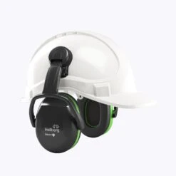 Hellberg® Secure S1C Green Helmet Mount Earmuffs (SLC80 25dB, Class 4) -Earjobs 42001 001 1 Original 637471602295600000