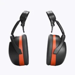 Hellberg® Secure S3C Red Helmet Mount Earmuffs (SLC80 31dB, Class 5) -Earjobs 42003 001 3 Original 637471651016900000