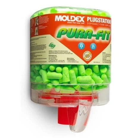 Moldex Pura-Fit® PlugStation® Uncorded Earplug Dispenser (250 Pairs | SLC80 27dB, Class 5) 1 Moldex Pura-Fit® PlugStation® Uncorded Earplug Dispenser (250 Pairs | SLC80 27dB, Class 5)