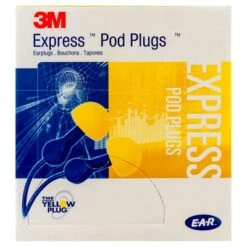 Box - 3M™ E-A-R™ Express Assorted Uncorded Earplugs (Pillow Pack | 100 Pairs | SLC80 19dB, Class 3) -Earjobs 70071516010 1
