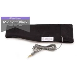 SleepPhones Classic Earphones For Sleeping -Earjobs FLAG SP Classic FLAT MidnightBlack 1000w