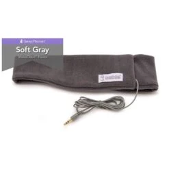 SleepPhones Classic Earphones For Sleeping -Earjobs FLAG SP Classic FLAT SoftGray 1000w