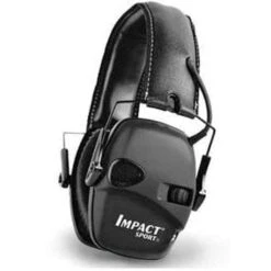 Howard Leight By Honeywell Bilsom Impact Sport Tactical Folding Model Ear Muff (SLC80 24dB, Class 4) -Earjobs ImpactSportBlack main1