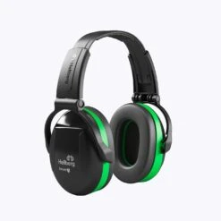 Hellberg® Secure S1F Green Foldable Earmuffs (SNR 27) -Earjobs S1F3