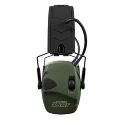 ISOtunes Sport DEFY Slim Basic Ear Muffs (NRR 20) -Earjobs SlimGreenLSide2 1 500x c5cf3ec7 d7ff 43d7 95eb af58347bcb0e