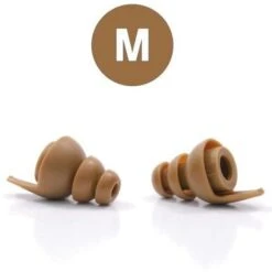 Crescendo Hunting 10-30 Multimode Ear Plugs -Earjobs UET Beige Medium 570x728 1