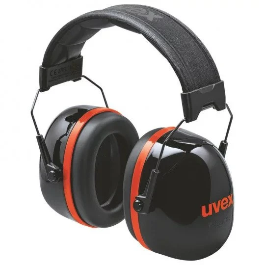 Uvex K30 Foldable Earmuffs (SLC80 32dB, Class 5) 1 Uvex K30 Foldable Earmuffs (SLC80 32dB, Class 5)