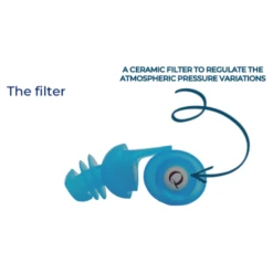 Quies Air Travel Flying Ear Plugs -Earjobs airtravelfilter