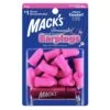Macks Dreamgirl Soft Foam Ear Plugs (NRR 30 | 7 Pairs W/ Carry Case)