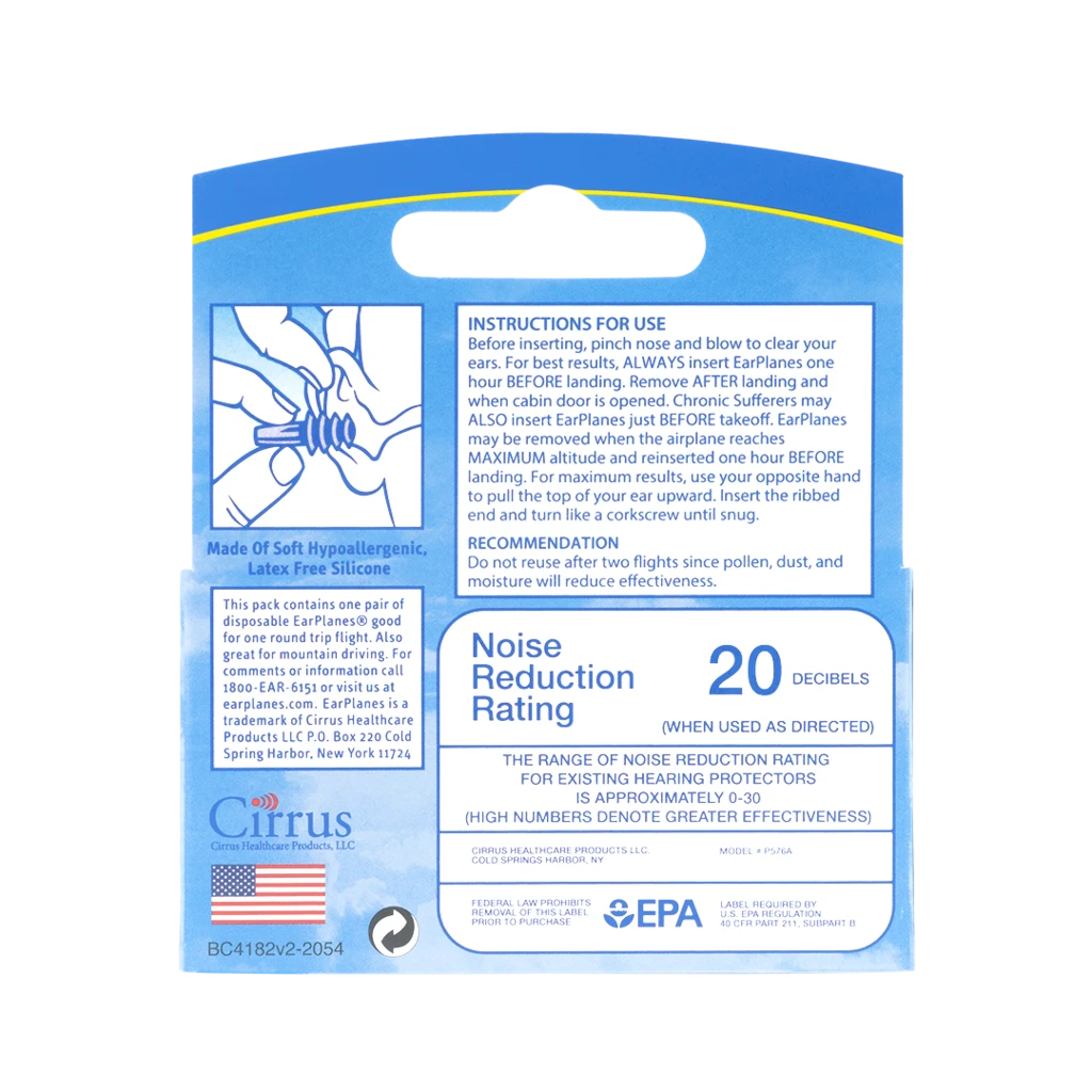 Cirrus Earplanes Flying Earplugs 4 Cirrus Earplanes Flying Earplugs - Image 4