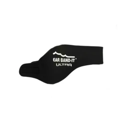Ear Band-It® ULTRA Premium Swimming Headband -Earjobs ebuBlack