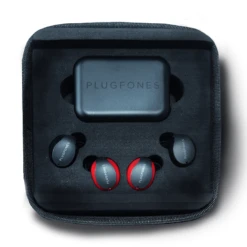 Plugfones SOVEREIGN DUO Bluetooth Earplugs + Earphones -Earjobs foam insert