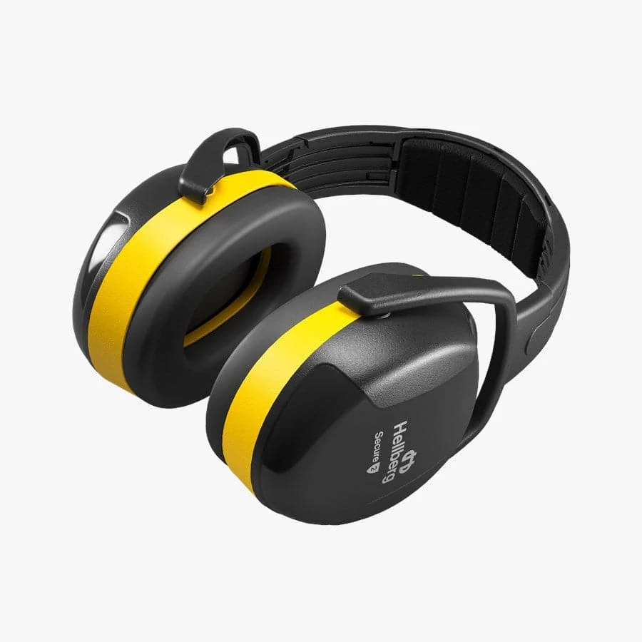 Hellberg® Secure S2H Yellow Headband Earmuffs (SLC80 29dB, Class 5) 2 Hellberg® Secure S2H Yellow Headband Earmuffs (SLC80 29dB, Class 5) - Image 2