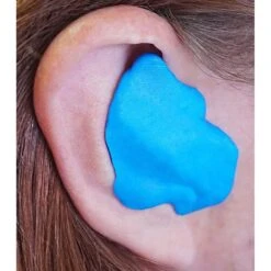 Earjobs™ DIY Custom Moulded Ear Plugs (SNR 26) -Earjobs in ear close up
