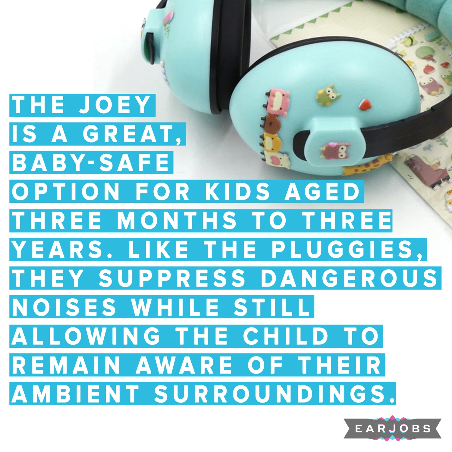 JOEY® Noise Cancelling Baby Earmuffs 9 JOEY® Noise Cancelling Baby Earmuffs - Image 9