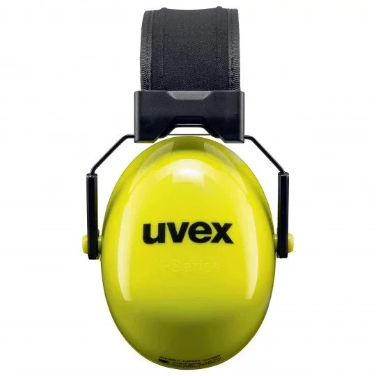 Uvex K20 Hi-Vis Earmuffs (SLC80 30dB, Class 5) 2 Uvex K20 Hi-Vis Earmuffs (SLC80 30dB, Class 5) - Image 2