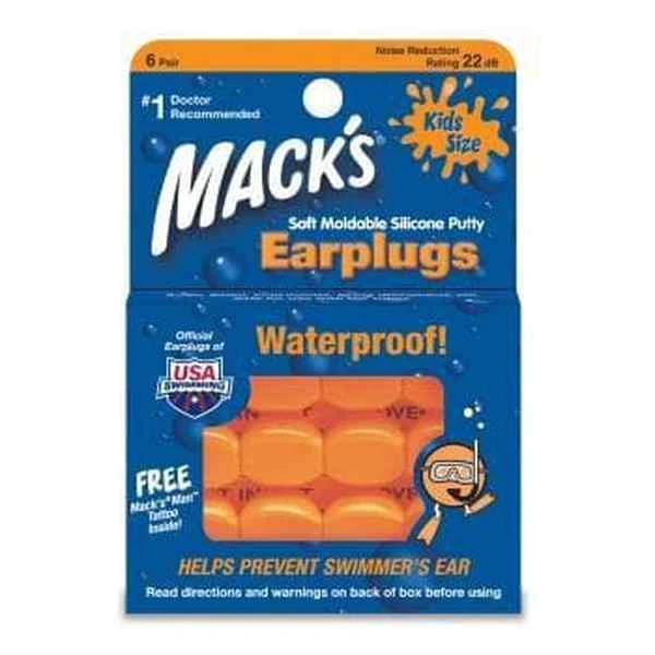 Macks Kids Size Soft Moldable Silicone Putty Earplugs (NRR 22 | 6 Pairs W/ Carry Case) 1 Macks Kids Size Soft Moldable Silicone Putty Earplugs (NRR 22 | 6 Pairs W/ Carry Case)