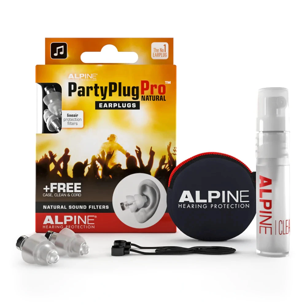 Alpine Partyplug Pro™ Natural Music Earplugs 3 Alpine Partyplug Pro™ Natural Music Earplugs - Image 3