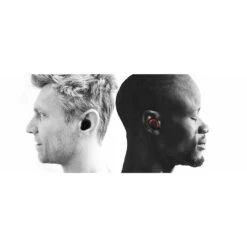 Plugfones SOVEREIGN DUO Bluetooth Earplugs + Earphones -Earjobs sovereign top tech in ear banner