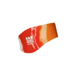 Ear Band-It® ULTRA Premium Swimming Headband -Earjobs tie dye orange
