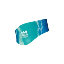 Ear Band-It® ULTRA Premium Swimming Headband -Earjobs tie dye blue